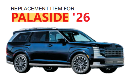 HYUNDAI PALISADE 2026 için Ön Çamurluk Sağ Sol Yolcu Yan Çamurluk